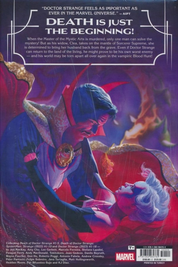 DOCTOR STRANGE BY JED MACKAY OMNIBUS HC [VARIANT] [9781302964764] **OFERTA SPECJALNA**