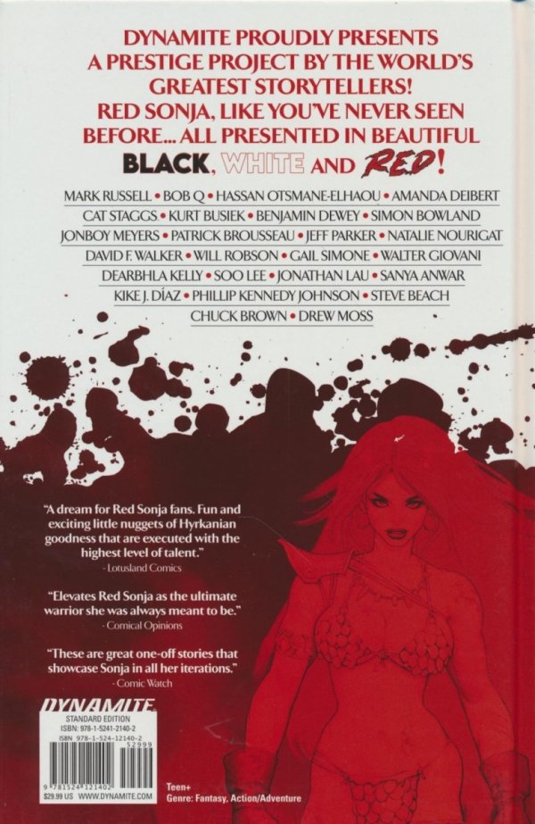 RED SONJA BLACK WHITE RED VOL 01 HC [9781524121402] **promocja TOMY**