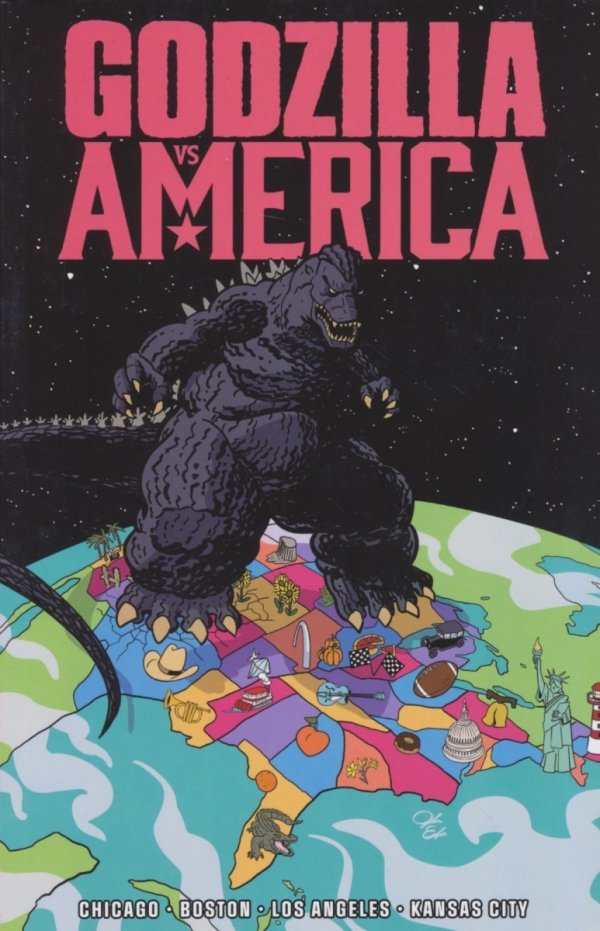 GODZILLA VS AMERICA BOSTON CHICAGO KANSAS CITY LOS ANGELES TP [9798887243863]