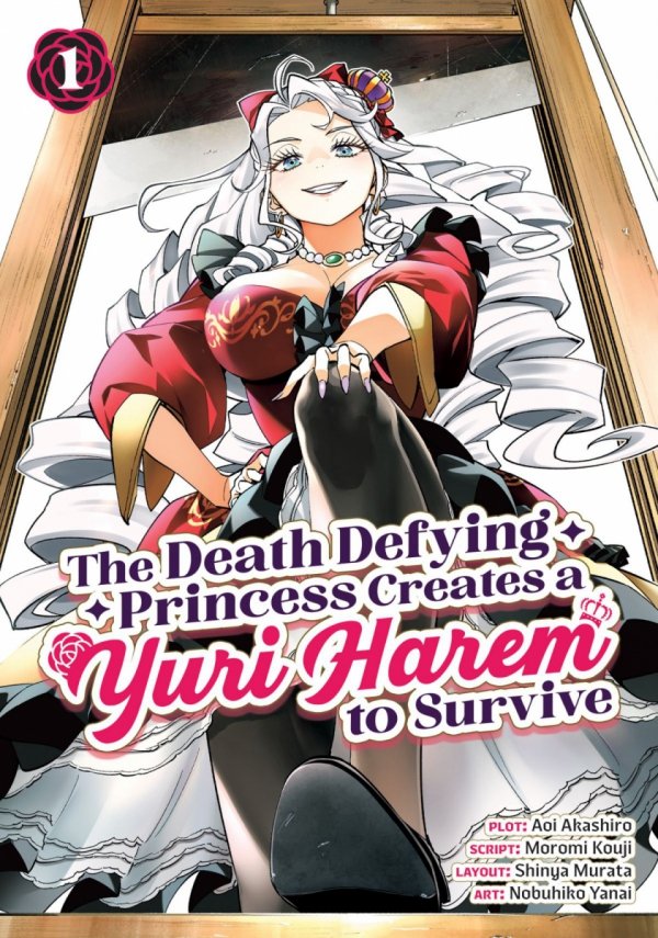 DEATH DEFYING PRINCESS CREATES A YURI HAREM TO SURVIVE VOL 01 TP [9798897659920]