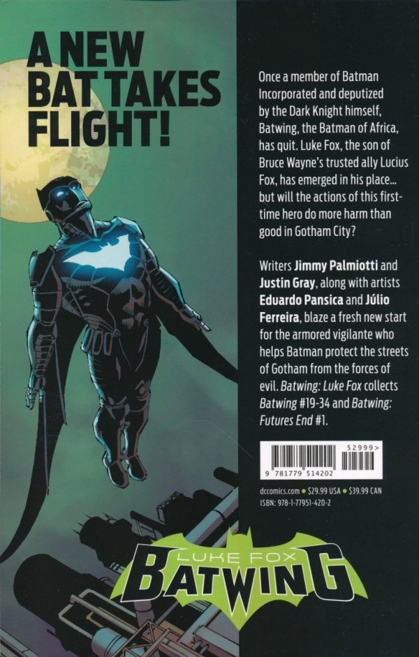 BATWING LUKE FOX TP [9781779514202]