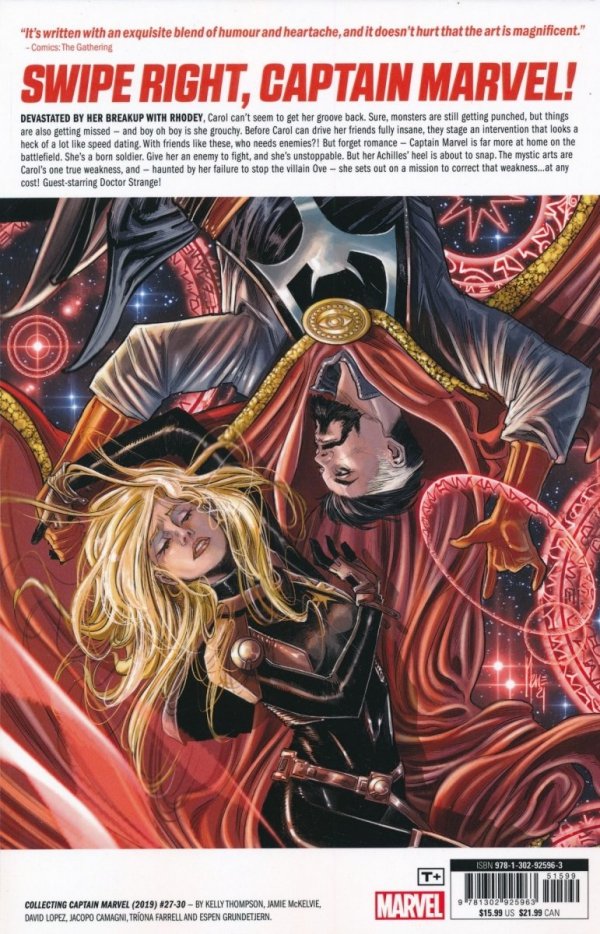 CAPTAIN MARVEL VOL 06 STRANGE MAGIC TP [9781302925963] **promocja TOMY**