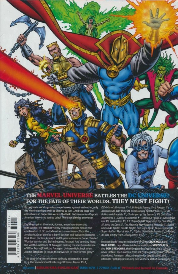 DC VERSUS MARVEL THE AMALGAM AGE OMNIBUS HC [STANDARD] [9781779523266] **OFERTA SPECJALNA**
