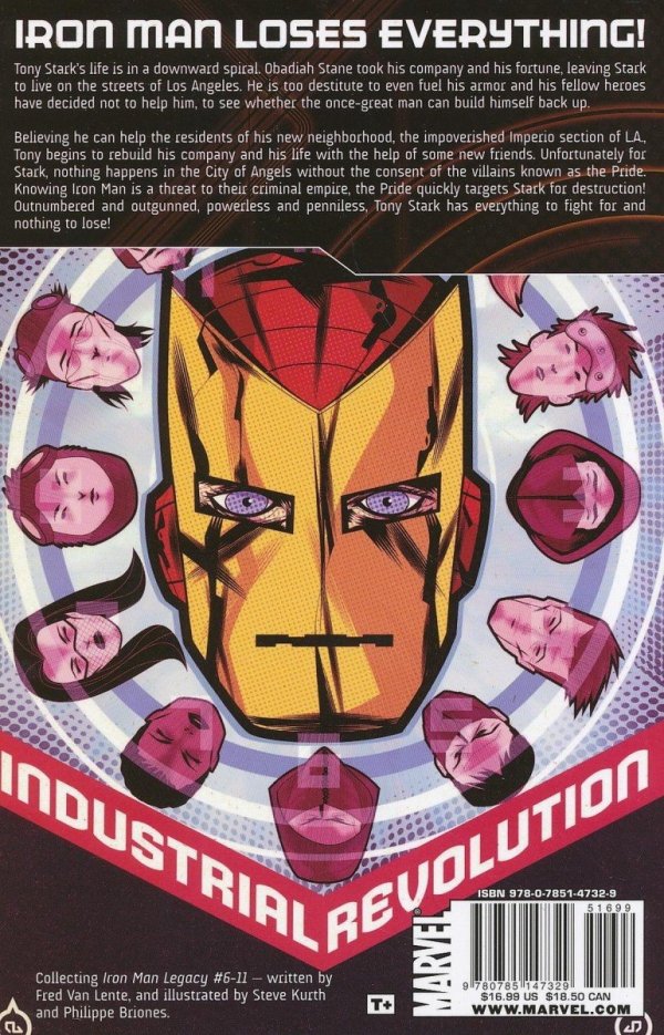 IRON MAN INDUSTRIAL REVOLUTION TP [9780785147329] **promocja TOMY**
