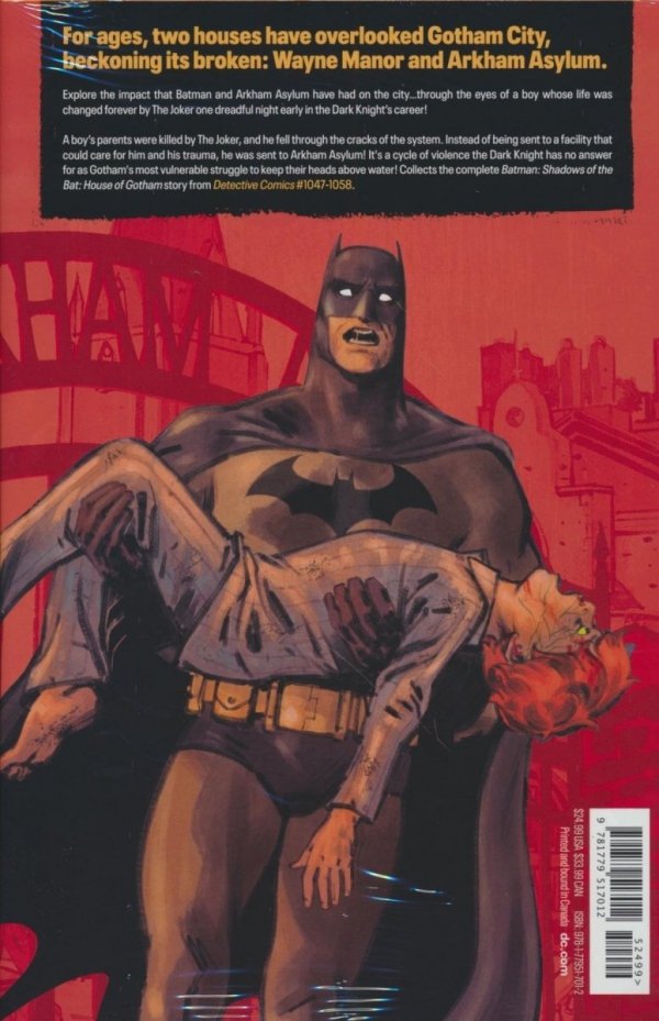 BATMAN SHADOWS OF THE BAT HOUSE OF GOTHAM HC [9781779517012]