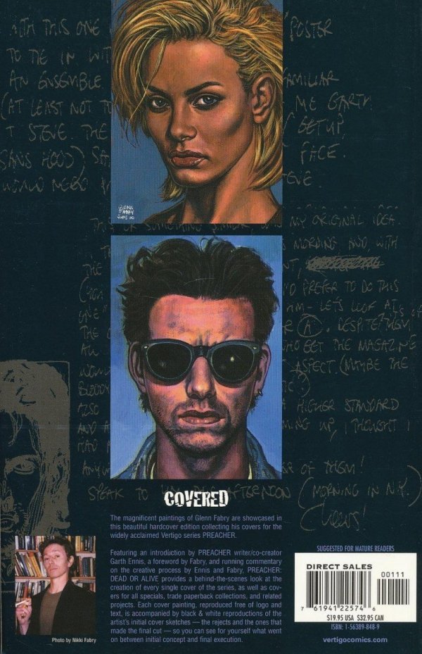 PREACHER DEAD OR ALIVE COVERS BY GLENN FABRY TP [9781563898488] **promocja TOMY**