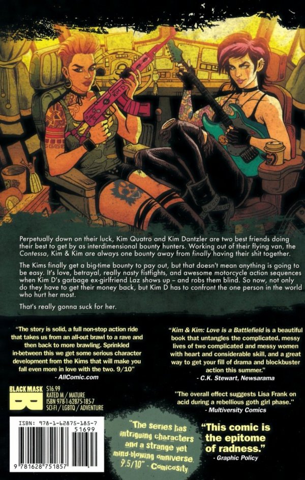 KIM AND KIM VOL 02 LOVE IS A BATTLEFIELD TP [9781628751857]