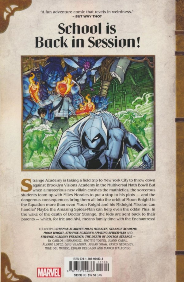 STRANGE ACADEMY THE DEADLY FIELD TRIP TP [9781302954833] **OFERTA SPECJALNA**
