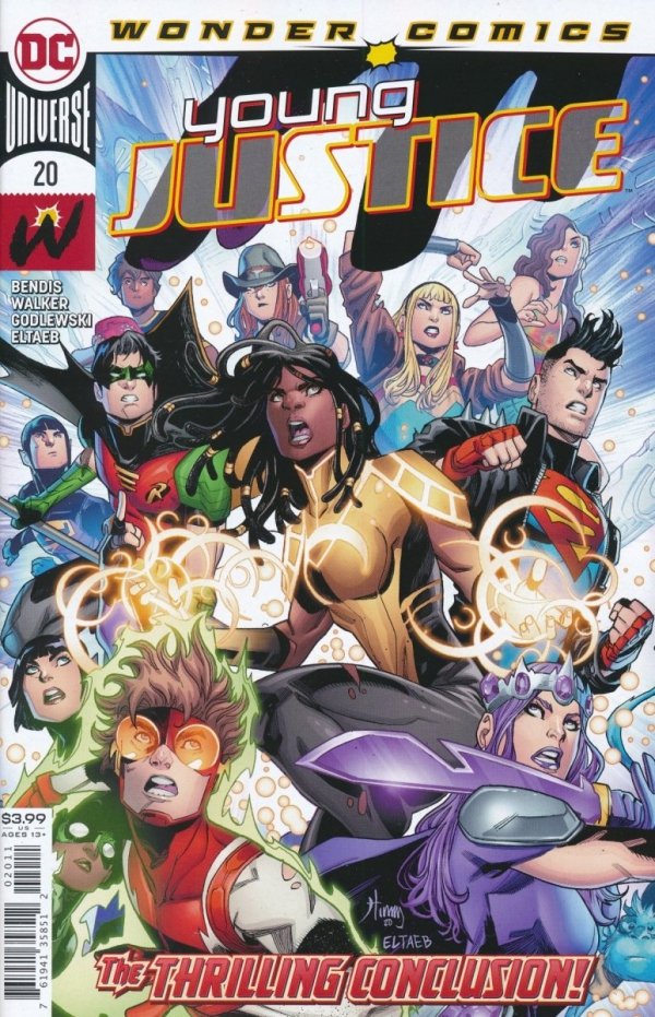 YOUNG JUSTICE [35851] #20 CVR A [76194135851202011]