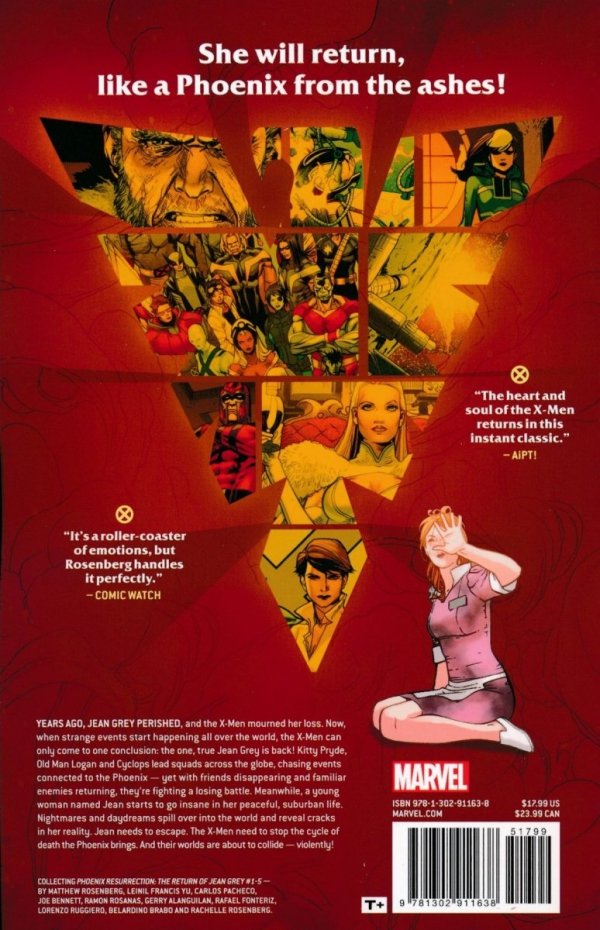 PHOENIX RESURRECTION THE RETURN OF JEAN GREY TP [STANDARD] [9781302911638]