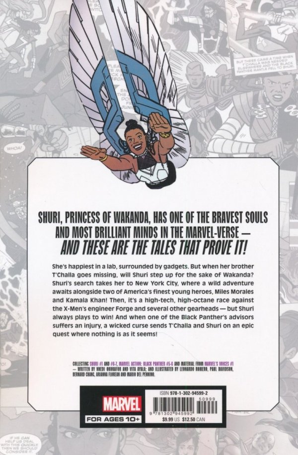 MARVEL-VERSE SHURI TP [9781302945992] **OFERTA SPECJALNA**