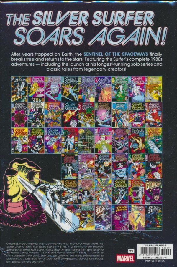 SILVER SURFER RETURN TO THE SPACEWAYS OMNIBUS HC [VARIANT] [9781302964436] **OFERTA SPECJALNA**