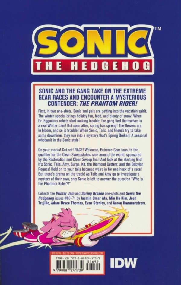 SONIC THE HEDGEHOG VOL 18 EXTREME COMPETITION TP [9798887241739]