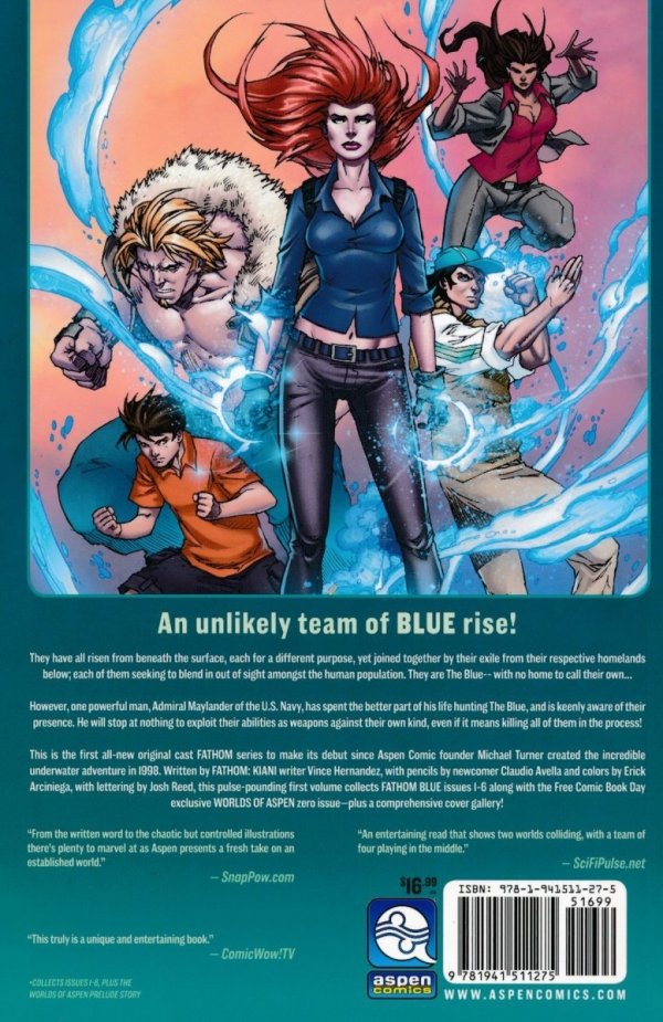 FATHOM BLUE VOL 01 TP [9781941511275] **promocja TOMY**