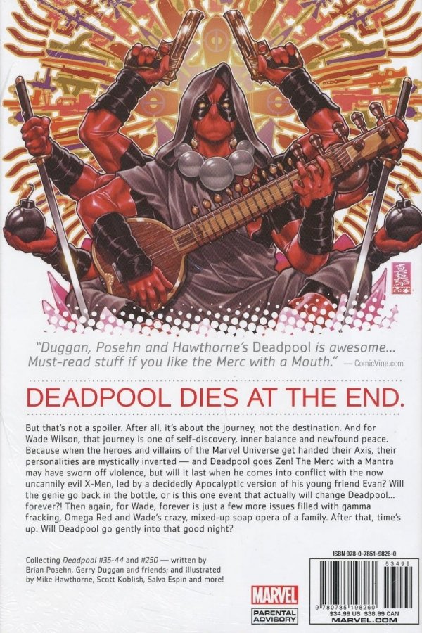 DEADPOOL BY POSEHN AND DUGGAN VOL 04 HC [9780785198260] **promocja TOMY**