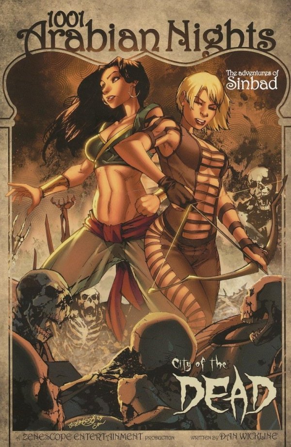 1001 ARABIAN NIGHTS THE ADVENTURES OF SINBAD VOL 02 CITY OF THE DEAD TP [9780982750773] **promocja TOMY**