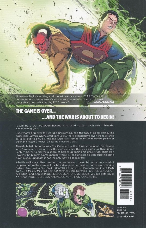 INJUSTICE GODS AMONG US YEAR 2 VOL 02 TP [9781401258504]
