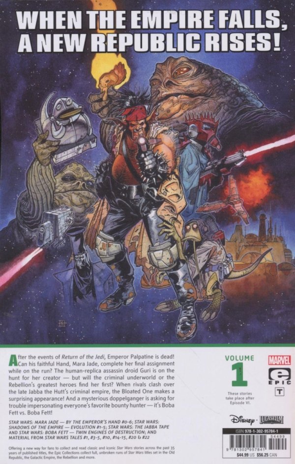 STAR WARS EPIC COLLECTION THE NEW REPUBLIC VOL 01 TP [9781302957841]