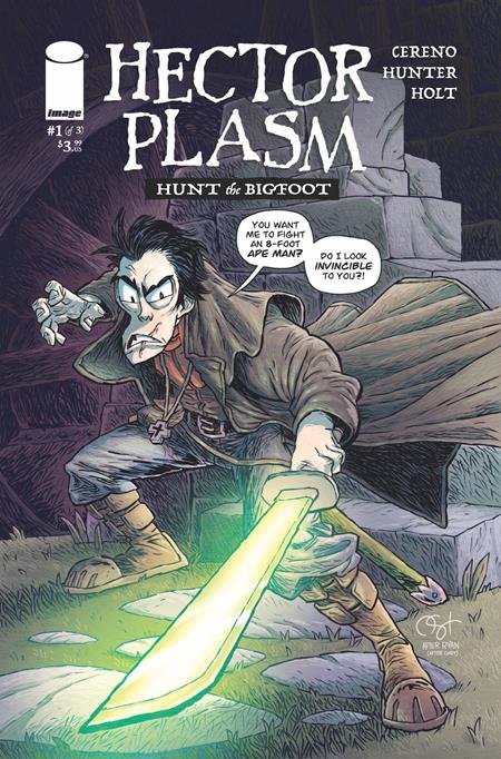 HECTOR PLASM HUNT THE BIGFOOT #1 CVR B DEREK HUNTER VAR [70985304475800121]