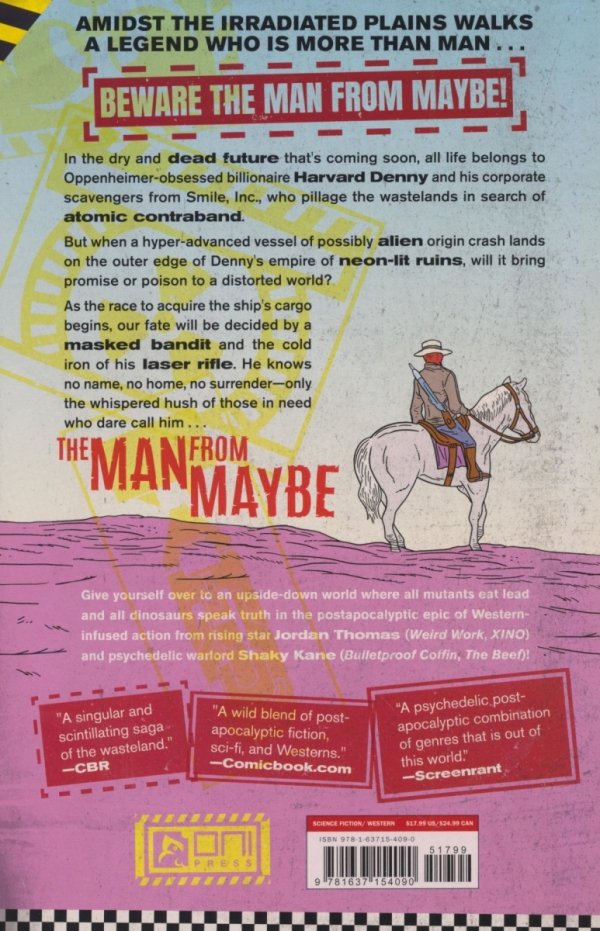 MAN FROM MAYBE TP [9781637154090]