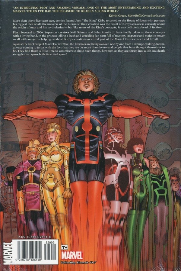 ETERNALS BY GAIMAN AND ROMITA JR HC [VARIANT] [9780785125419] **PROMOCJA TOMY**