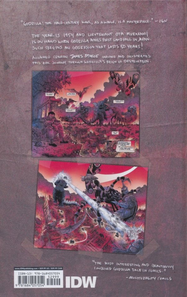 GODZILLA THE HALF-CENTURY WAR HC [9781684057054] **OFERTA EKSPOZYCYJNA**