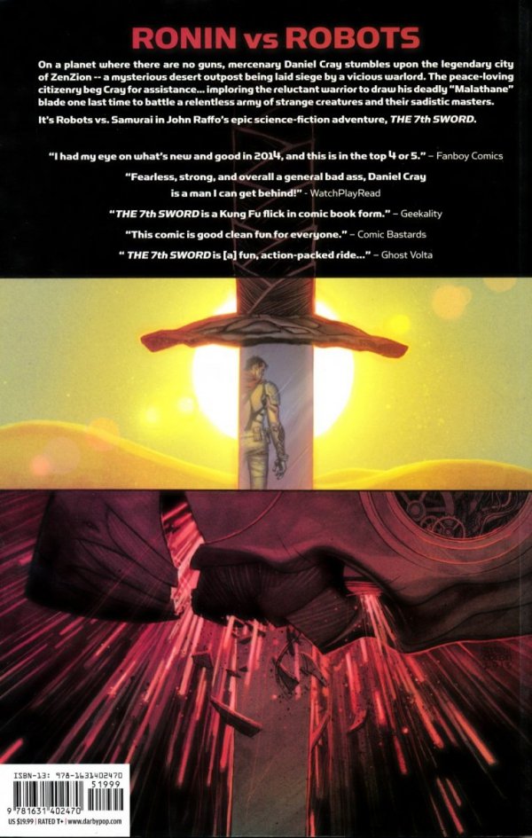 7TH SWORD VOL 01 RONIN VS ROBOTS TP [9781631402470] **OFERTA SPECJALNA**