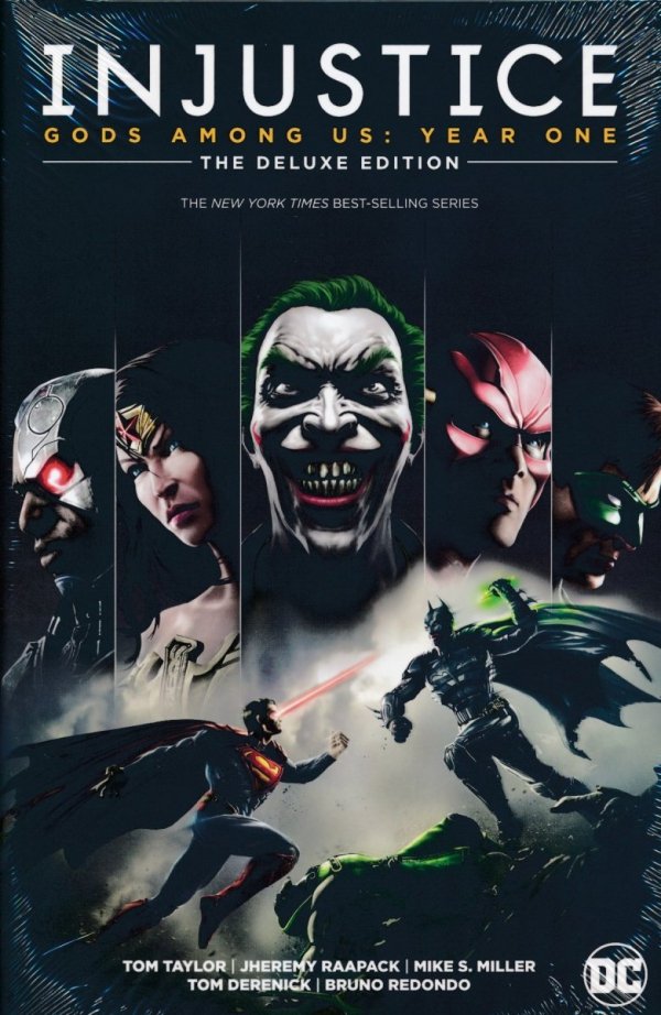INJUSTICE GODS AMONG US YEAR 1 THE DELUXE EDITION HC [9781401284343] **promocja TOMY**