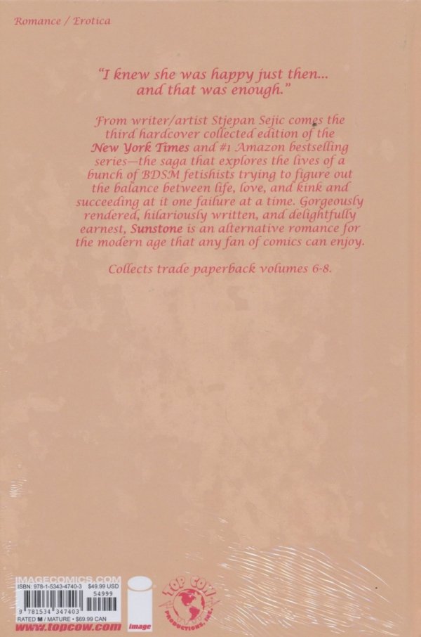 SUNSTONE DELUXE EDITION VOL 03 HC [9781534347403]