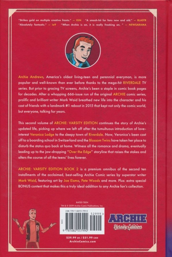 ARCHIE VARSITY EDITION VOL 02 HC [9781682557990] **promocja TOMY**