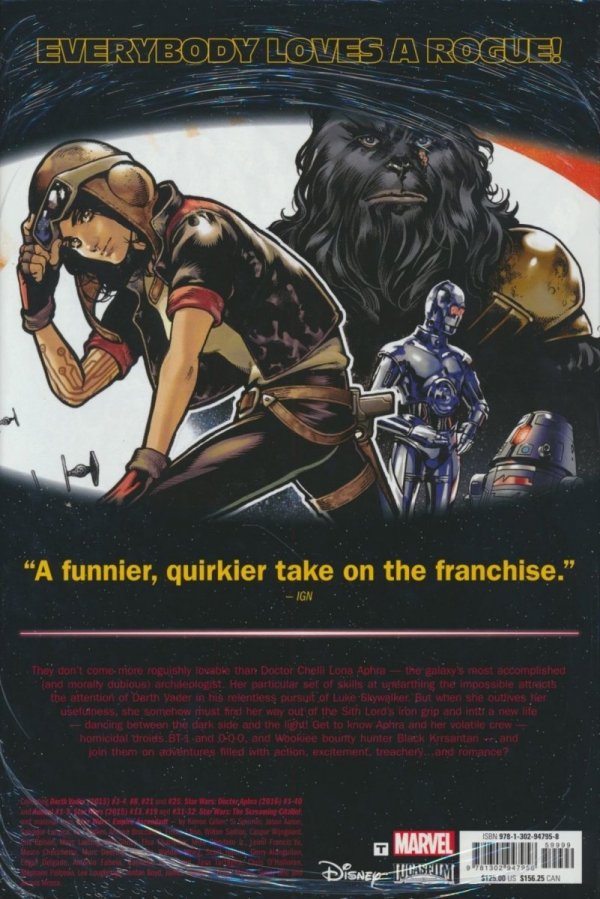 STAR WARS DOCTOR APHRA OMNIBUS VOL 01 HC [VARIANT] [9781302947958] **promocja TOMY**