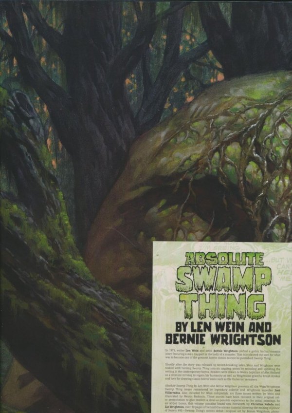 ABSOLUTE SWAMP THING BY LEN WEIN AND BERNIE WRIGHTSON HC [9781779517302] **promocja TOMY**