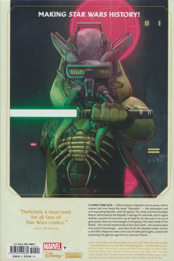 STAR WARS THE HIGH REPUBLIC PHASE 1 LIGHT OF THE JEDI OMNIBUS HC [STANDARD] [9780785194880] **promocja TOMY**