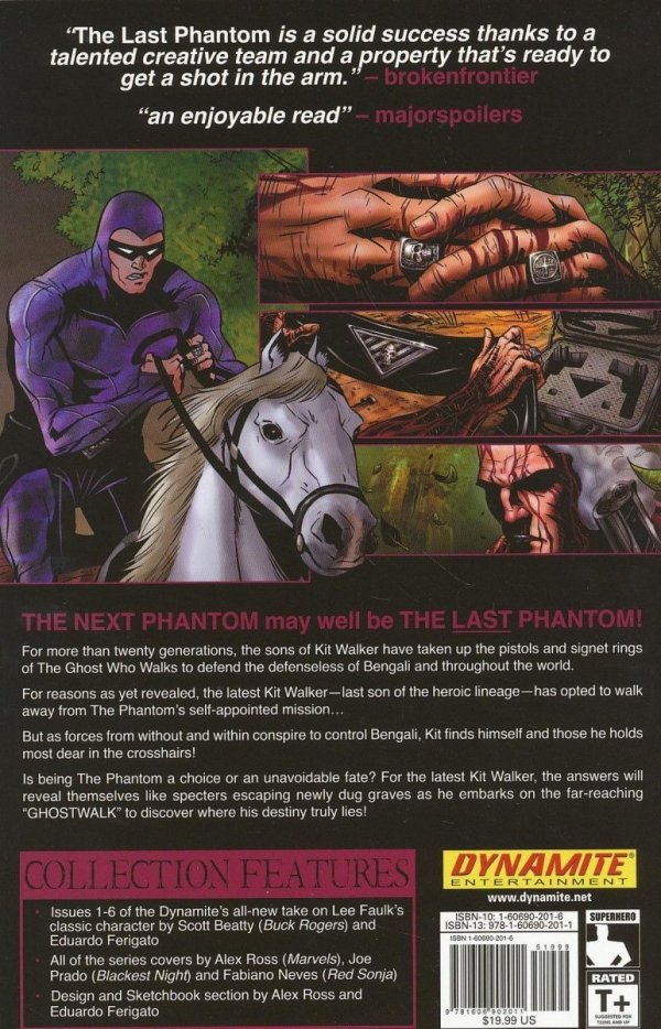 LAST PHANTOM VOL 01 GHOSTWALK TP [9781606902011] **OFERTA SPECJALNA**