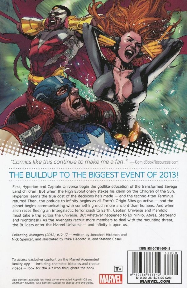 AVENGERS VOL 03 PRELUDE TO INFINITY TP [9780785166542] **PROMOCJA TOMY**
