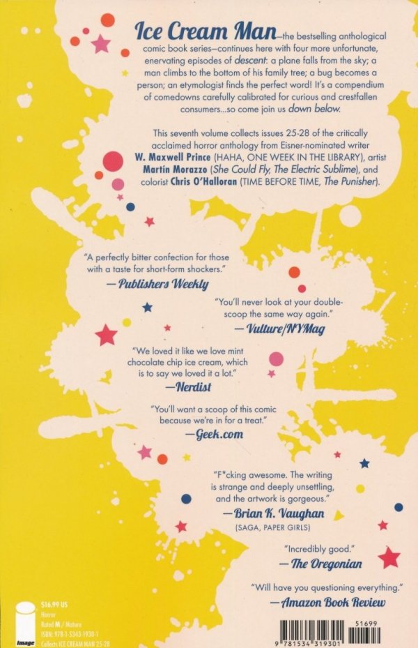 ICE CREAM MAN VOL 07 TP [9781534319301]