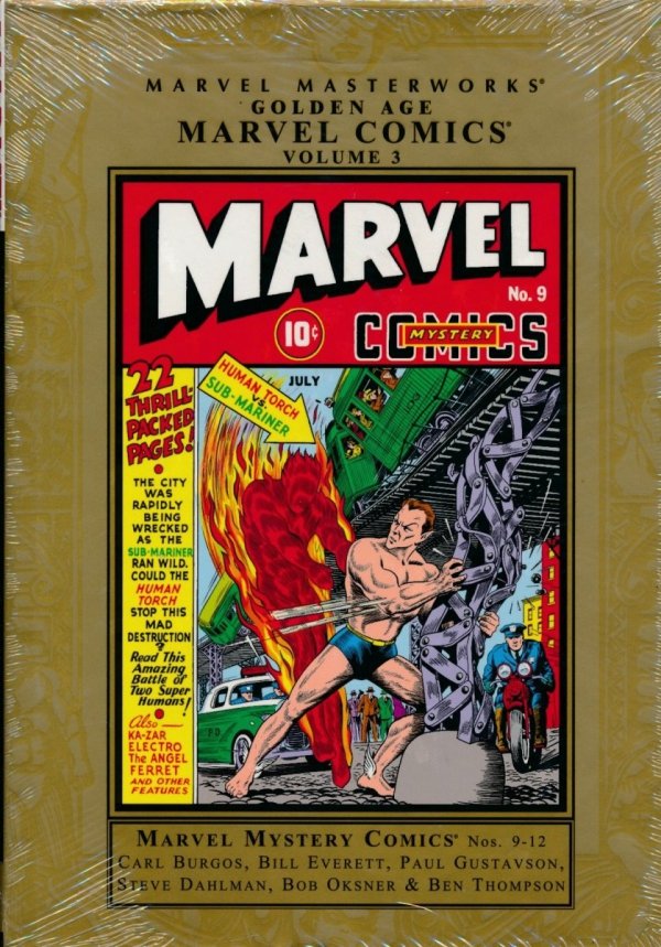 MARVEL MASTERWORKS GOLDEN AGE MARVEL COMICS VOL 03 HC [STANDARD] [9780785124726]