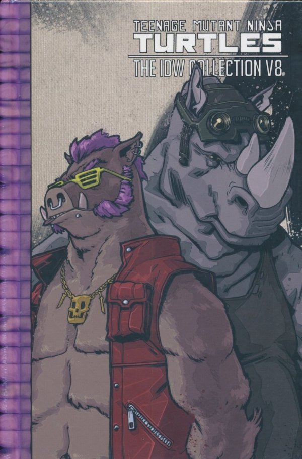 TEENAGE MUTANT NINJA TURTLES THE IDW COLLECTION VOL 08 HC [9781684053704] **promocja TOMY**