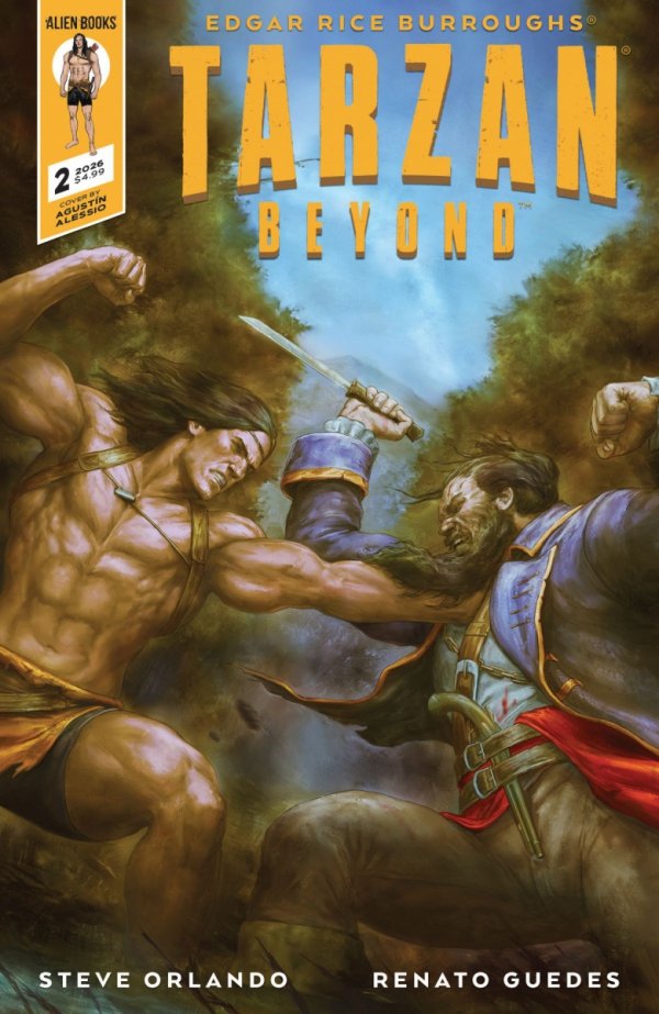 TARZAN BEYOND #2 COVER A ALESSIO [73238818474300211]