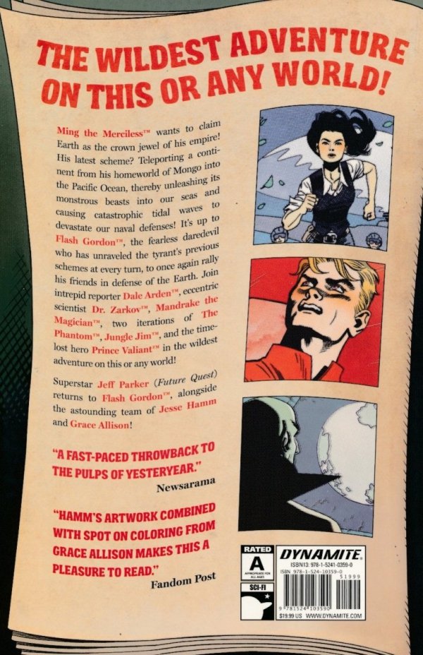FLASH GORDON KINGS CROSS TP [9781524103590] **promocja TOMY**