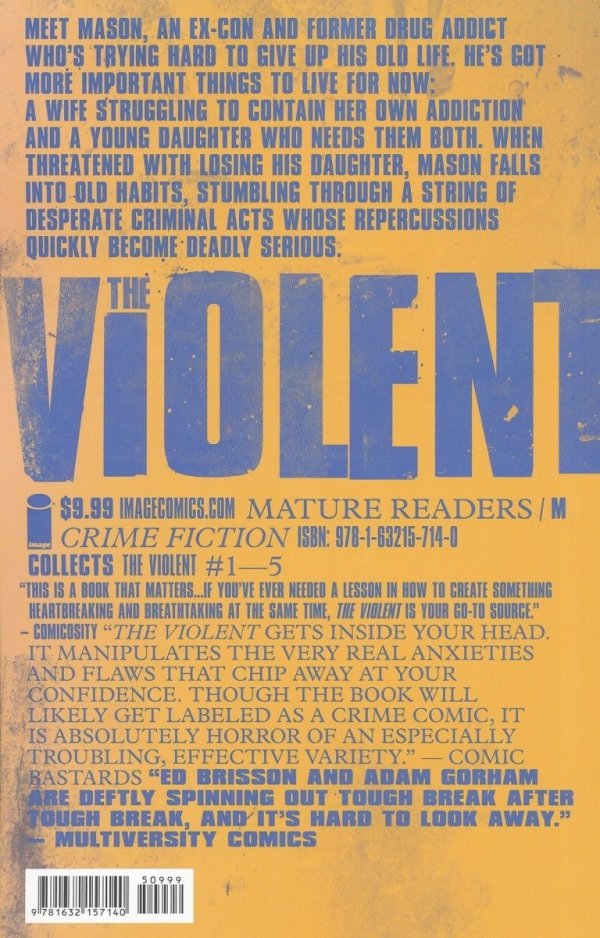 VIOLENT VOL 01 BLOOD LIKE TAR TP [9781632157140]