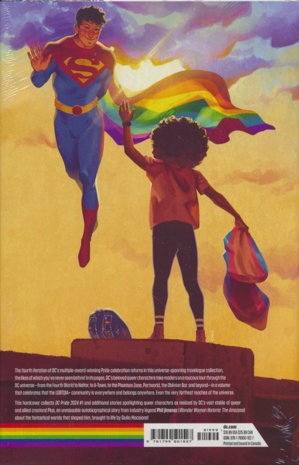 DC PRIDE TO THE FARTHEST REACHES HC [9781799501527]