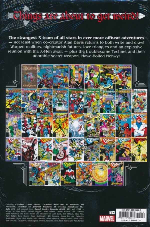 EXCALIBUR OMNIBUS VOL 02 HC [STANDARD] [9781302932282] **promocja TOMY**