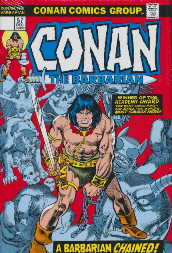 CONAN THE BARBARIAN THE ORIGINAL COMICS OMNIBUS VOL 03 HC [VARIANT] [9781787744066] **promocja TOMY**