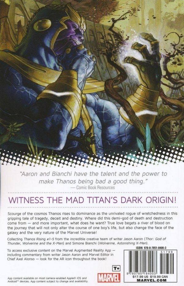 THANOS RISING TP [9780785184003] **promocja TOMY**