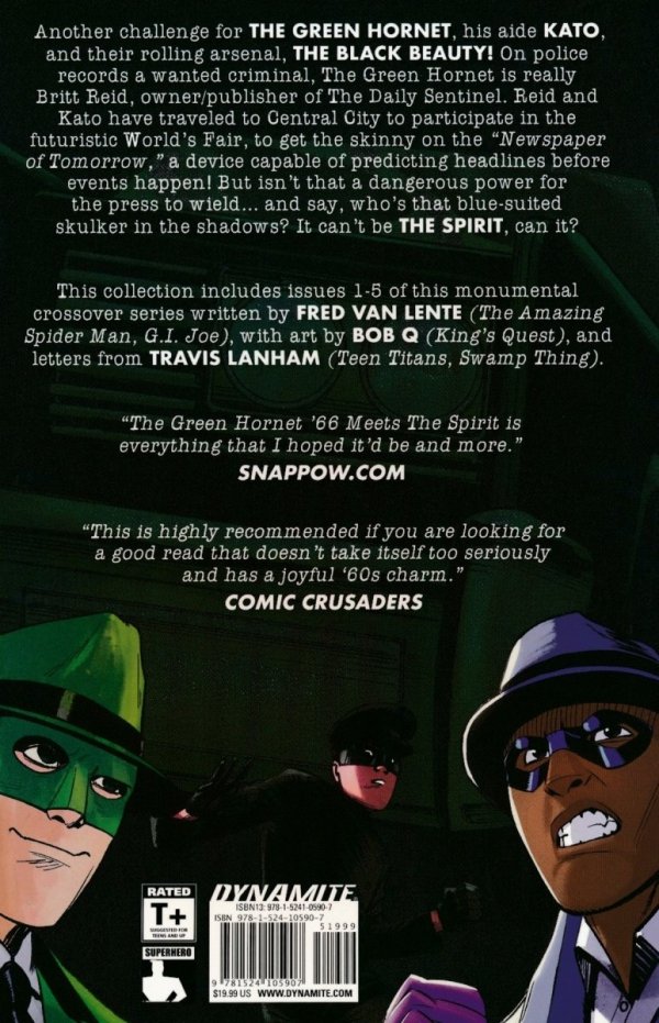GREEN HORNET 66 MEETS THE SPIRIT TP [9781524105907]