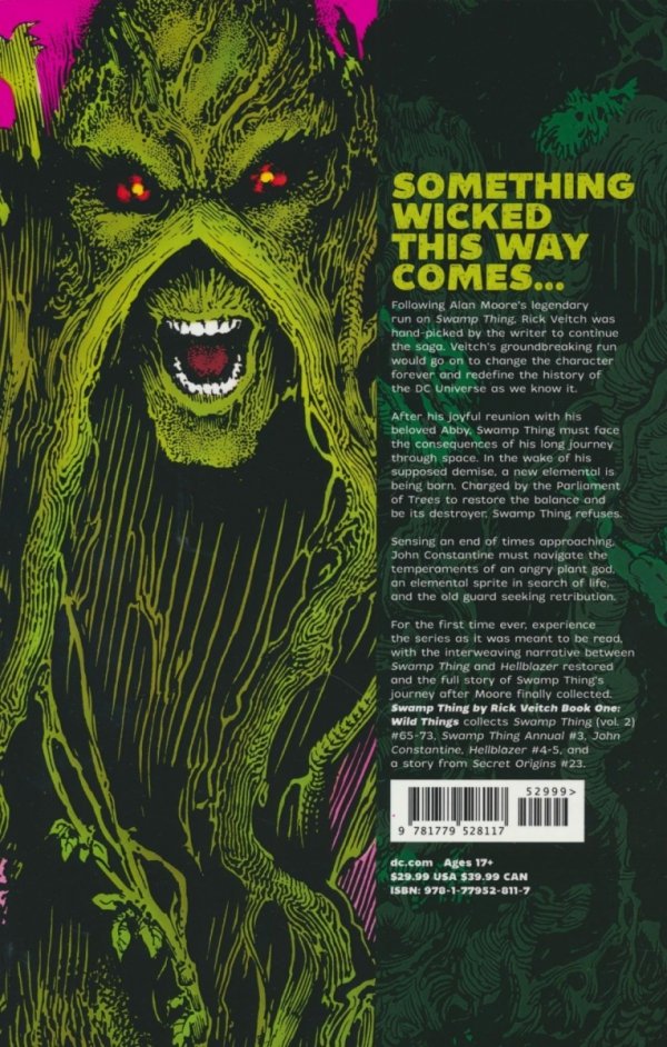 SWAMP THING BY RICK VEITCH VOL 01 WILD THINGS TP [9781779528117]