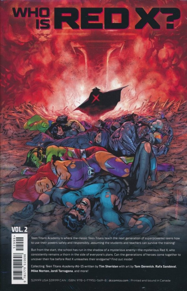 TEEN TITANS ACADEMY VOL 02 EXIT WOUNDS HC [9781779515698]