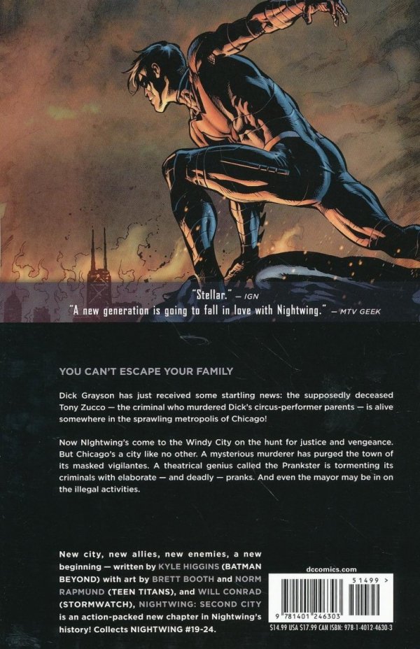 NIGHTWING VOL 04 SECOND CITY TP [9781401246303]