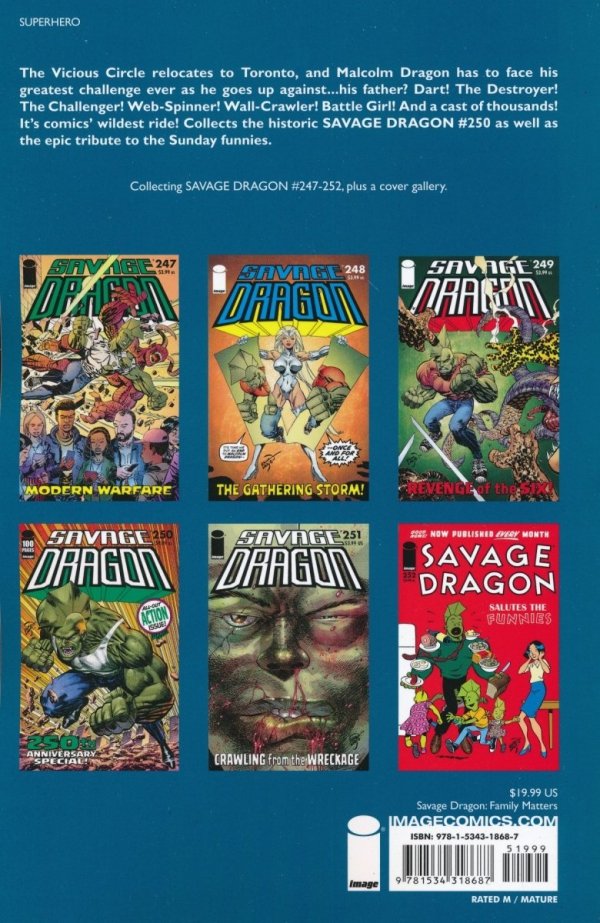 SAVAGE DRAGON FAMILY MATTERS TP [9781534318687]